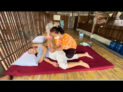 STRONG FULL BODY THAI MASSAGE / Local Thai village massage