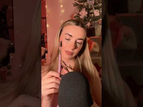 ASMR tingly triggers ✨🪩💖 #asmrtingles #asmrtapping
