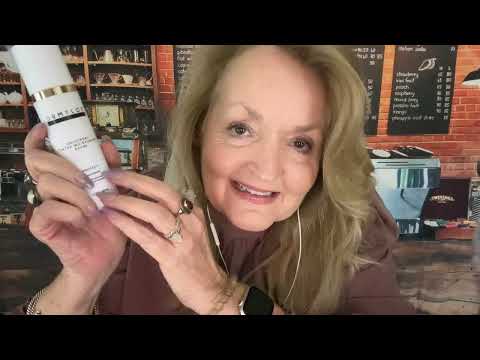 ASMR The Lady in the Coffee Shop Does Your Makeup ☕️