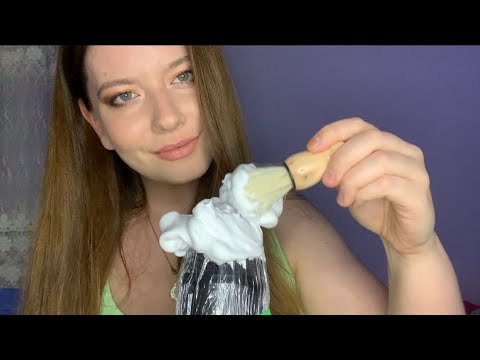 ASMR | Brain Massage and Scratch 🩵🧠Foam Sounds😶‍🌫️🌫️