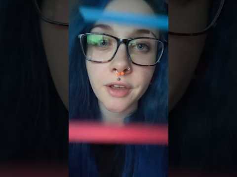 ASMR COLOUR FOCUS TEST 💗💙(full on ✅⏰) #asmrfocus #shorts #asmr #asmrfollowmyinstructions