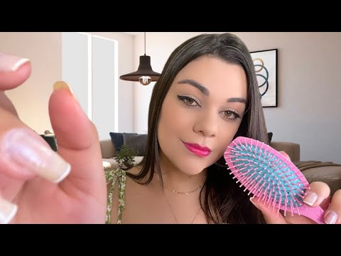 ASMR POV: AQUELA AMIGA QUE CONTA SEUS SEGREDOS ENQUANTO ESCOVA SEU CABELO