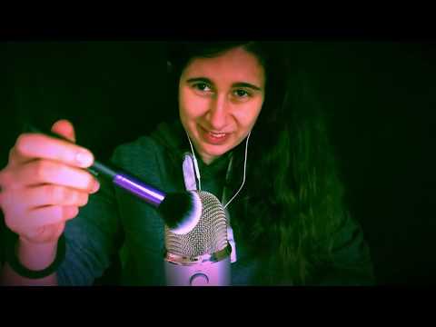 ASMR Microphone brushing