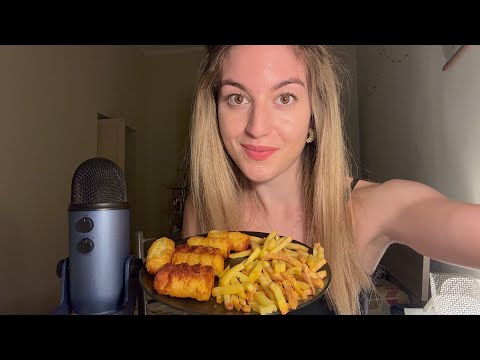 EATING SOUNDS 🍟 (muckbang asmr ita)