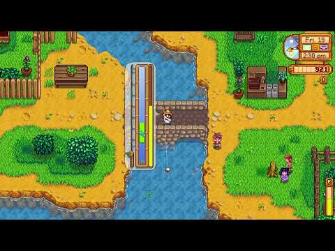 Stardew Valley | Episode 18 – A Full Day of Fishing! Robin Works at Night?!