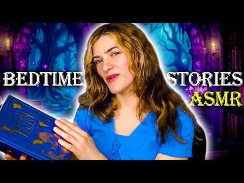 ASMR Reading Grimm's Fairy Tales to Help You Sleep 📖 Relaxing Bedtime Stories, Soft Spoken Sleep Aid