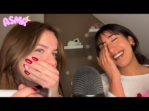 ASMR - Ma meilleure amie teste l'ASMR 👀 (elle tente de vous rebeutiser)