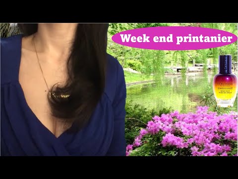 ASMR * Je te raconte mon Week end printanier