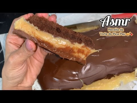 ASMR RECEITA- Torta de manteiga escocesa do Pica Pau 🥧🧈🍫