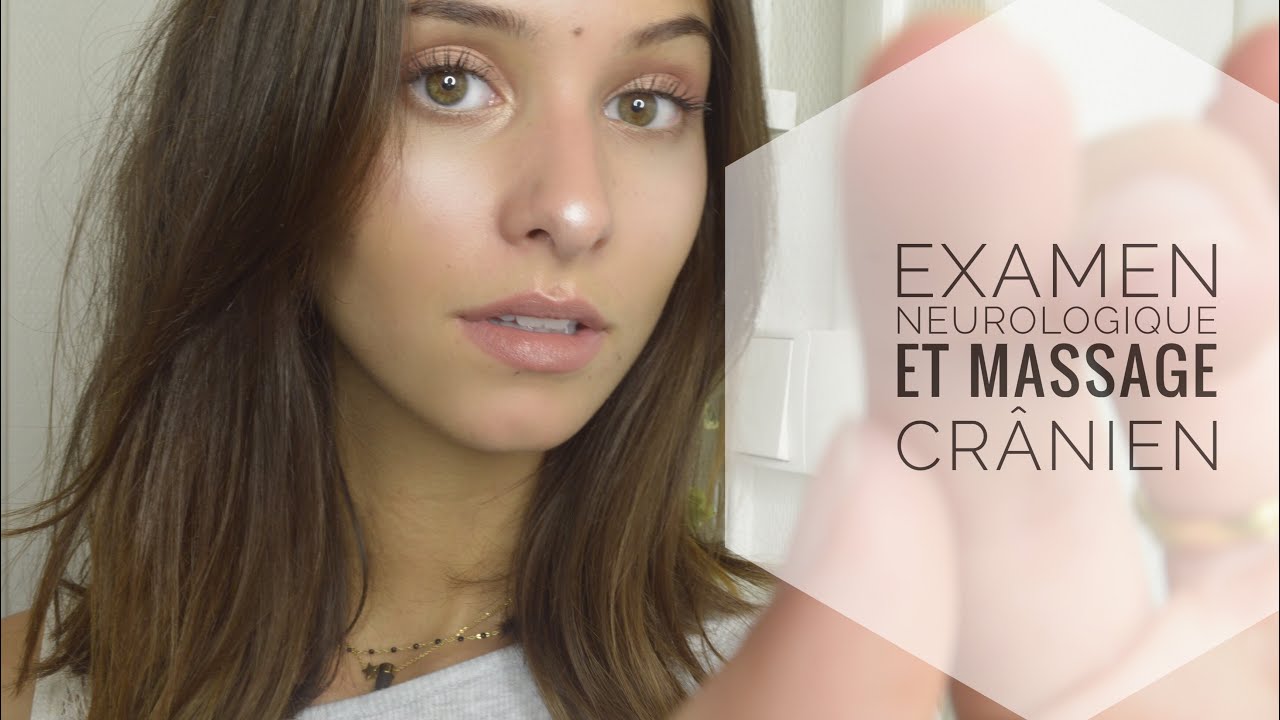 ASMR FRANÇAIS - Examen neurologique ! (R.PLAY + massage crânien)