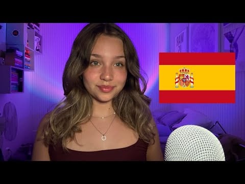 ASMR in Spanish! 🇪🇸 The Best Spanish Trigger Words 💕 (imo 😝)