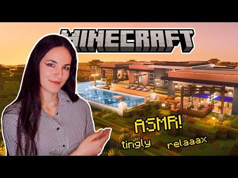 ASMR Minecraft House Tour (finally… a house you can afford)