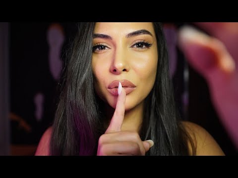 ASMR ❤️ Personal Attention Face Touching & Hand movements [positive thinking]