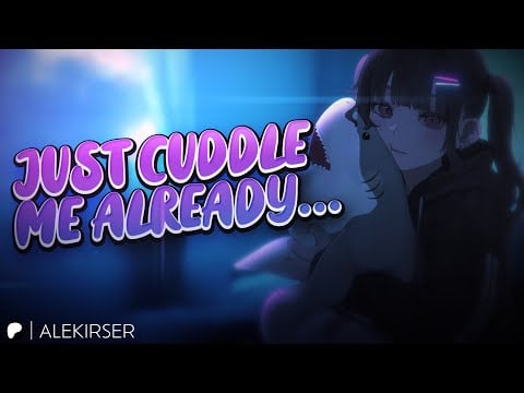 ASMR || Clingy Girlfriend Can't Sleep Without Cuddling You [Thunderstorm] [Making Up After A Fight]