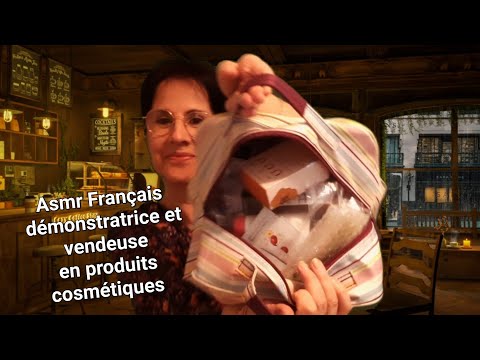#Asmr Français #Rôleplay démonstratrice et vendeuse en produits cosmétiques
