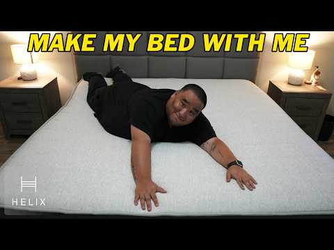 ASMR | Make My Bed with Me 💤 The Best Mattress of 2026 - Helix Sleep
