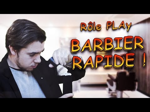 ASMR Roleplay Barbier 💈 ( je suis pressé )