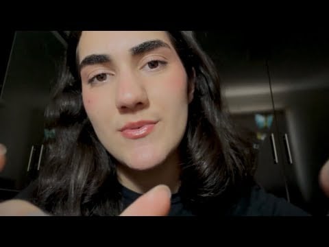 ASMR bem caseiro - toques na tela e sons de boca para dormir😴💤