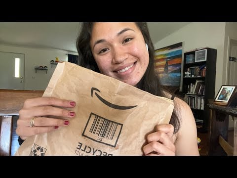 Lo-Fi ASMR -Unboxing my Latest Amazon Package 📦