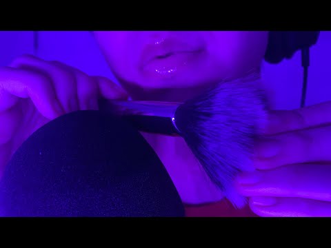 [ASMR - Whisper] Whisper/unintelligible rambling + brushing 😴