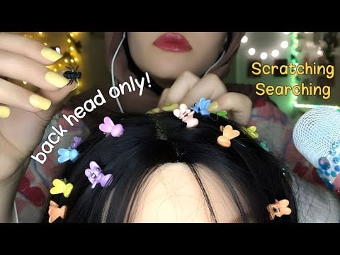 ASMR Your Best Friend Plays With Your Hair from Behind | Scalp Scratching, Massage, Gentle Cleaning