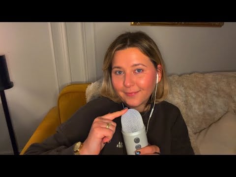 ASMR guess the trigger word game (so clicky & tingly)