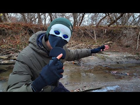 Doing ASMR Triggers In The Woods | Mouth Sounds, Tapping and More