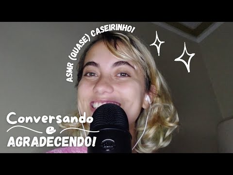 ASMR | Conversando com você até você mimir (Agracimento especial♡)