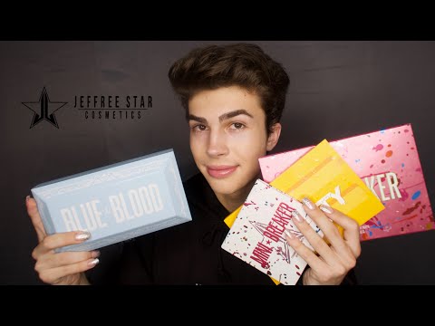 ASMR- Jeffree Star Cosmetics Collection