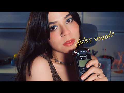 ASMR 💖 (En  Español) CLICKY CLICKY y palabras para dormir 🛌.