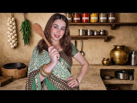 ASMR Indian Mother-in-Law teaches You how to cook● indian accent asmr● Soft-spoken● smelling spices