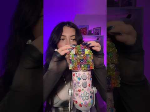My mic looks like candy here #ASMR