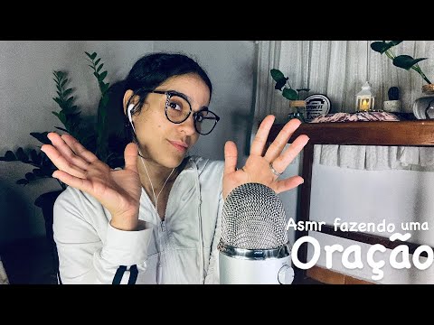 Fica aqui Jesus, quero dormir no seu colo #asmrhandsounds 