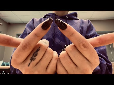 Mesmerizing Hand Movements with Unintelligible Whispers ASMR☯️