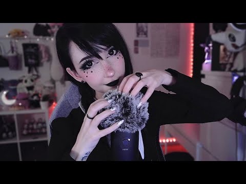 ASMR ☾ beware INTENSE fluffy mic scratching ahead 💥💤 perfect for headaches & sleep 😴