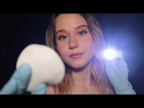 ASMR Relaxing Skin Assessment (Personal Attention, Soft Spoken)