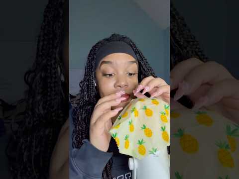 Wax paper tapping 🍍 #shortscreator #shorts #asmr #relax #asmrsounds #asmrshorts #trending #sleep