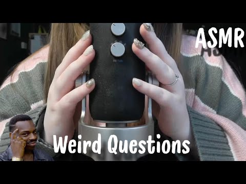 ASMR || Asking You Totally Random & Absurd Questions (WIth Background Triggers)