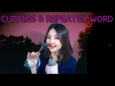 no talking ASMR/우주공간에 있는 느낌/cupping&repeated word 'ddororo'/binaural