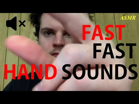 ASMR Fast fast Hand Sounds 5 Minutes (No Talking)