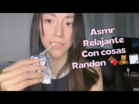 ASMR relajante con cositas randon✨