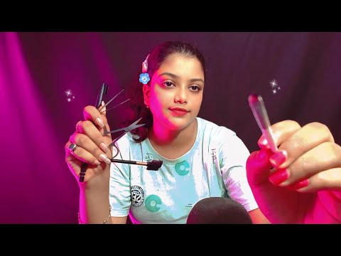 ASMR Doing Your Eyebrows ( Close Up, Parsonal Attention) 😍✨