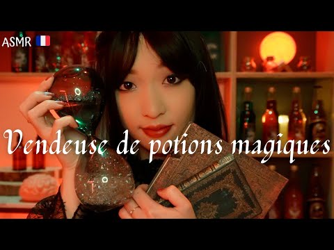 ASMR 🔮 ROLEPLAY VENDEUSE DE POTIONS ET ELIXIRS MAGIQUES 🧙🏻‍♀️⚡️