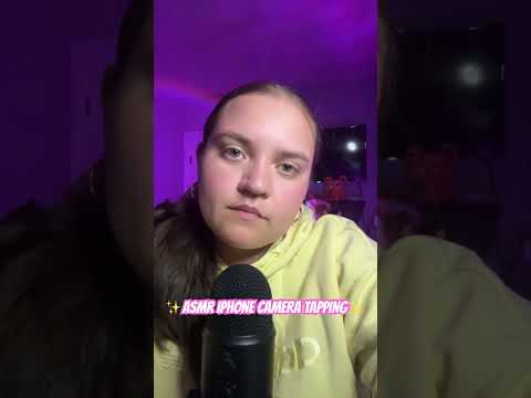 ASMR IPHONE CAMERA TAPPING #tingles #relax #asmr #asmrtriggers #tapping #sleepsounds