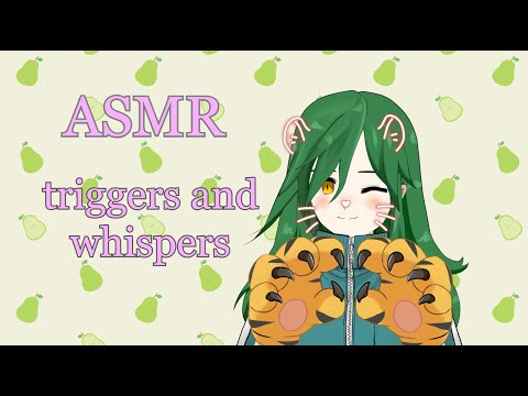 [ASMR] новичок мучает тебя своими триггерами и шепотом! Постукивания\шуршание\триггерные слова