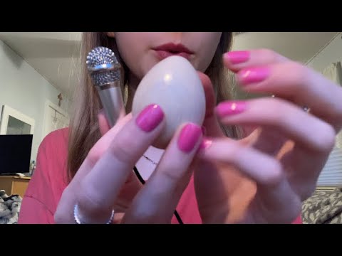 ASMR Random Triggers w/ Mini Mic 🥚