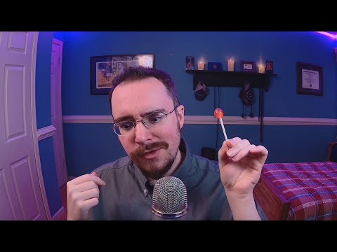 asmr | eating lollipops - mostly a mistake