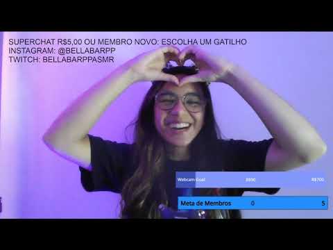 ASMR LIVE | 5 HORAS DE ASMR COM VOCÊS! COMEMORAÇÃO DOS 5K!