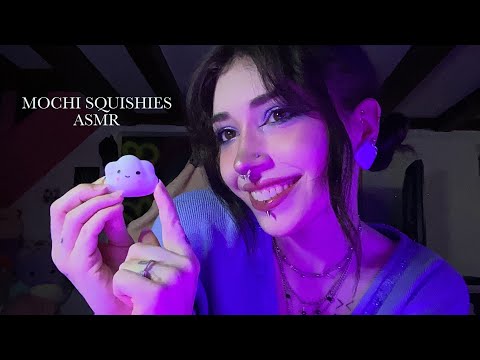 Mochi Squishies ASMR | Fidget Toys, Whispering, Rambling, Hand Sounds