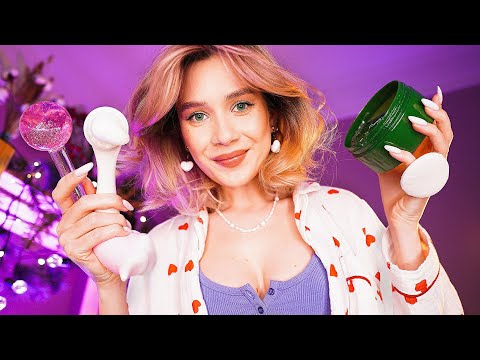 🤤 АСМР Расслабляющий СПА МАССАЖ ЛИЦА, НО 99.9% УСНУТ В ПЕРВЫЕ 5 МИНУТ 😴 asmr spa sleep massage